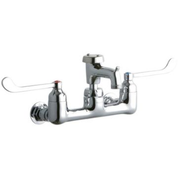 Elkay LK940BP03T6H 8" Centerset Wall Faucet