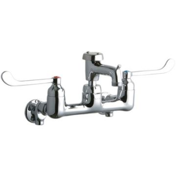 Elkay LK940BP03T6S 8" Centerset Wall Faucet
