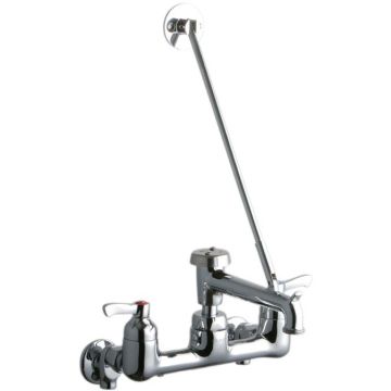 Elkay LK940BP07L2S 8" Centerset Wall Faucet