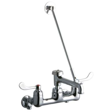 Elkay LK940BP07T4S 8" Centerset Wall Faucet