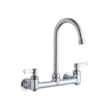 Elkay LK940GN05L2H 8" Centerset Wall Faucet