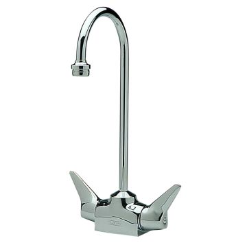 Elkay LKDVR208813 Dual Handle, Single Hole Bar Faucet - Vandal Resistant 