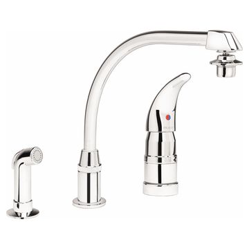 Elkay LKE4124F Single Handle Concealed Deck Mount Faucet (Discontinued)