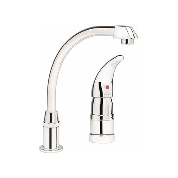 Elkay LKE413945RS Single Handle Concealed Deck Mount Faucet