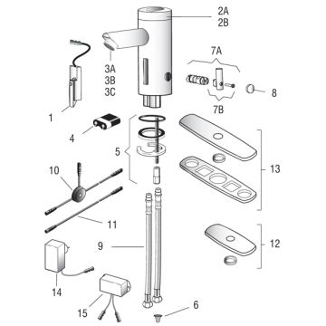 Sloan Optima Lumino Parts Breakdown