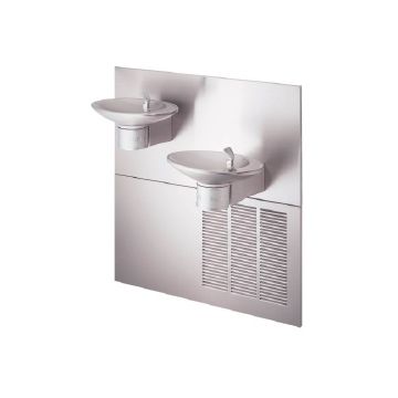 Halsey Taylor OVL-II-SER-Q In-Wall Dual NON-REFRIGERATED Drinking Fountain