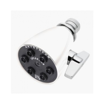 Speakman S-2252-AF-PCWHT 6-Jet Anystream Showerhead - White & Chrome