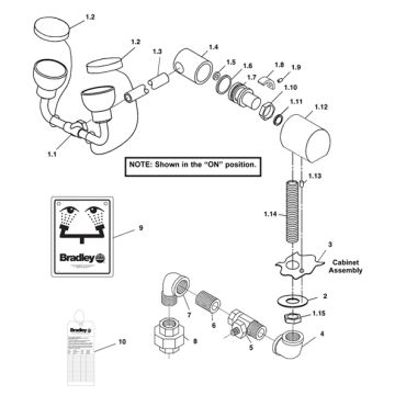 Bradley S19-270JC Parts Breakdown