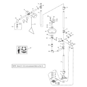 Bradley S19-310SS16 Parts Breakdown