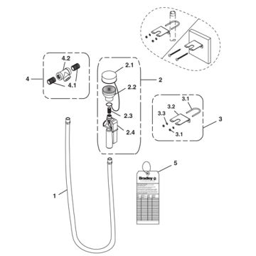 Bradley S19-430EH Parts Breakdown