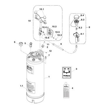 Bradley S19-680 Parts Breakdown