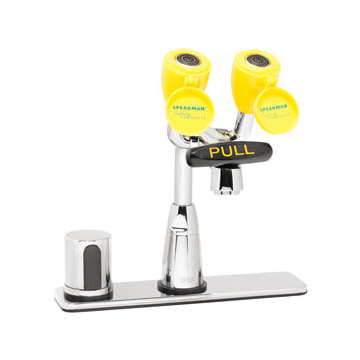 Speakman SEF-1813 Battery-Operated Faucet-Mounted Eyewash