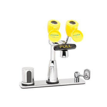 Speakman SEF-1815 Battery-Operated Faucet-Mounted Eyewash