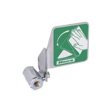 Haws SP225 Stainless Steel Ball Valve with Push Flag