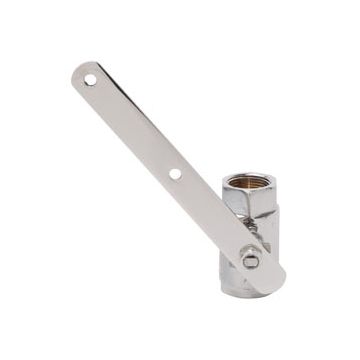 Haws SP261PCP Brass Stay-Open Drench Shower Ball Valve Assembly (Discontinued)