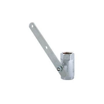 Haws SP261 Brass Stay-Open Drench Shower Ball Valve (Discontinued)