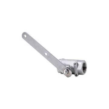 Haws SP265 Stainless Steel Stay-Open Drench Shower Ball Valve Assembly