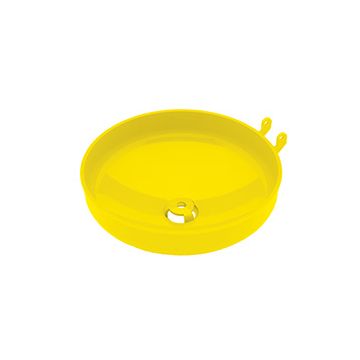Haws SP93Y Plastic Eyewash Receptor Yellow (Discontinued)