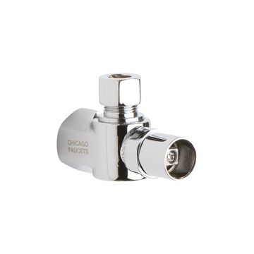 Chicago STB-11-00-AB Angle Stop Ball Valve with Loose Key Handle