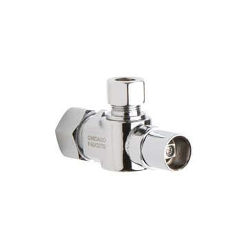 Chicago STB-31-00-AB Angle Stop Ball Valve with Loose Key Handle