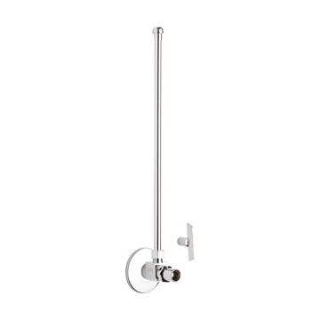 Chicago STC-11-11-AB Angle Stop Compression Valve with Supply Tube and Loose Key Handle