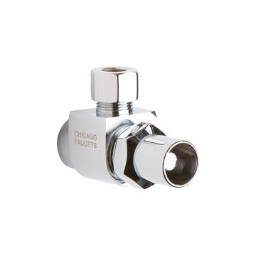 Chicago STC-41-00-AB Angle Stop Compression Valve with Loose Key Handle