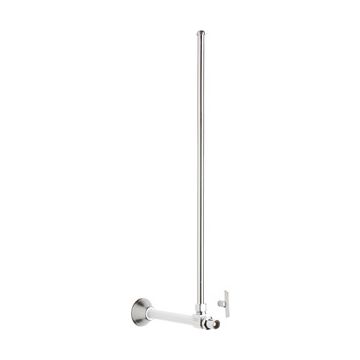 Chicago STC-52-12-AB Angle Stop Compression Valve with Supply Tube and Loose Key Handle