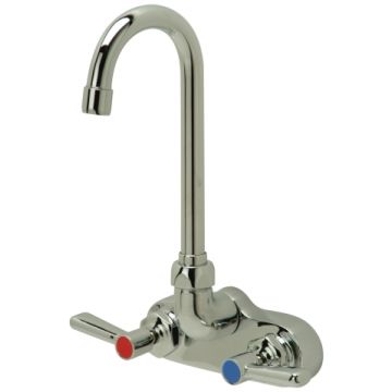 Zurn Z812A1-XL-TWM-15F AquaSpec 4" Centerset Wall Mount Faucet