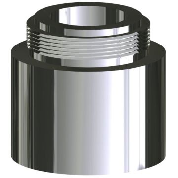 Chicago E62VPJKABCP 1.5 GPM (5.7 L/min) Vandal Proof Non-Aerating Outlet Antimicrobial Pressure Compensating Laminar Flow 
