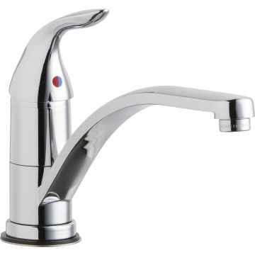 Chicago 430-ABCP Single Lever Hot and Cold Water Mixing Sink Faucet