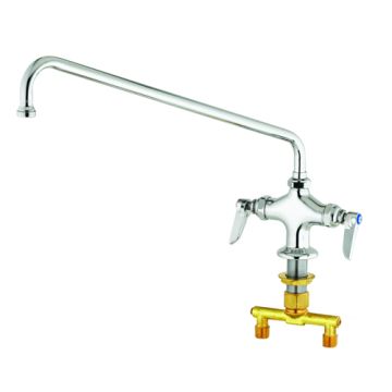 T&S Brass B-0200CR-PRISON Double Pantry Swivel Base Faucet