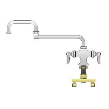 T&S Brass B-0250 Double Pantry Faucet