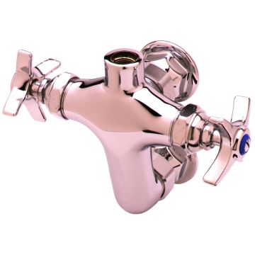 T&S Brass B-0315-LN Vertical Double Rigid Base Pantry Faucet