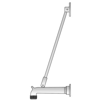 T&S Brass B-0671-POL Service Sink Outlet