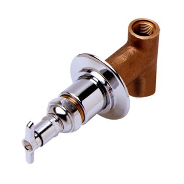 T&S Brass B-1027 Concealed Straight Loose Key Stop