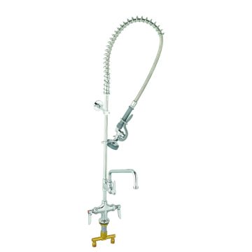 T&S Brass B-2338 4" Single Hole Pre-Rinse Unit