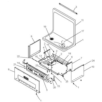 Elkay EDFP Drinking Fountain Parts Breakdown