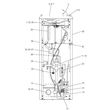 Elkay EFY Drinking Fountain Parts Breakdown