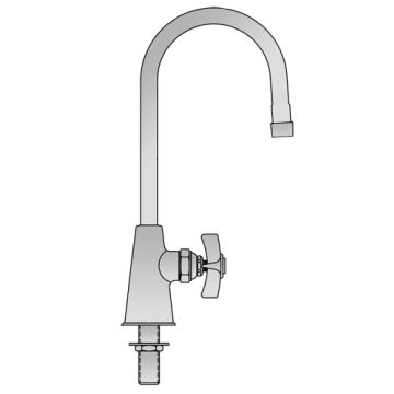 T&S Brass BL-5709-04 Lab Faucet
