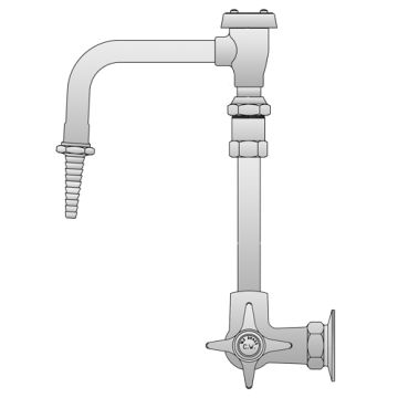 T&S Brass BL-5710-09 Lab Faucet (Discontinued)
