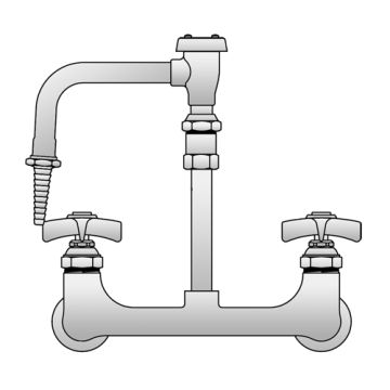 T&S Brass BL-5725-09 Lab Mixing Faucet