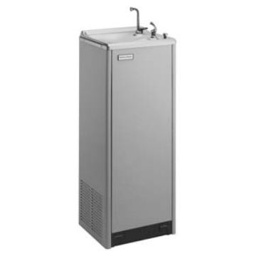 Halsey Taylor SCWT8A-CB-SS Stainless Steel Drinking Fountain with Hot Water Tap