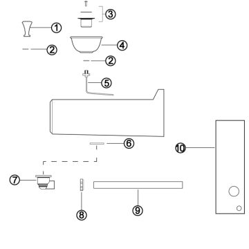 Bohlmann DFWM-12-FR DFWM-19-FR Parts Breakdown