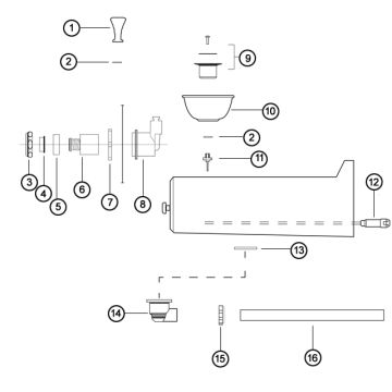 Bohlmann DFWM-12 DFWM-19 Parts Breakdown