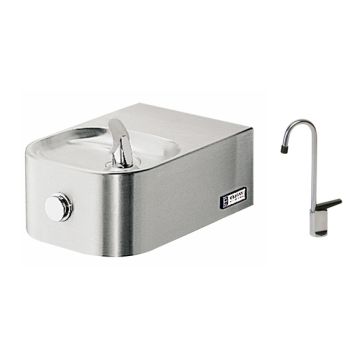 Elkay EDFP214FC NON-REFRIGERATED In-Wall Drinking Fountain with Glass Filler