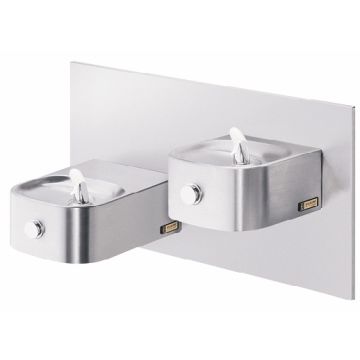 Elkay EDFP217RAC NON-REFRIGERATED In-Wall Dual Drinking Fountain