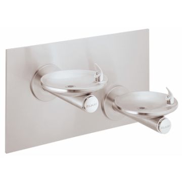 Elkay EDFPBM117FPK Freeze Resistant NON-REFRIGERATED In-Wall Dual Drinking Fountain