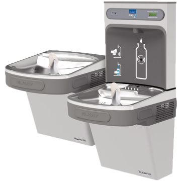 Configuration 3, Left-hand high and right-hand low w/ bottle filler