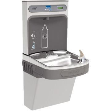 Elkay EZH2O EZS8WSSK Stainless Steel Drinking Fountain with Bottle Filler