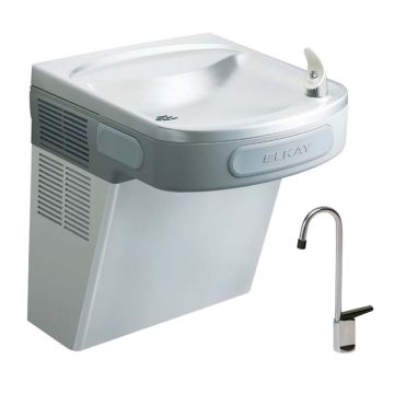 Elkay EZS8SF Stainless Steel Drinking Fountain with Glass Filler